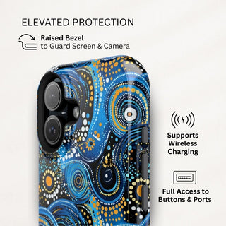 Galactic Tides - iPhone Tough