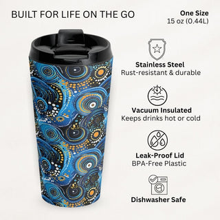 Galactic Tides - Travel Mug