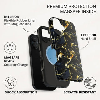 Gilded Currents - iPhone MagSafe