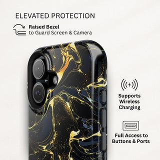 Gilded Currents - iPhone Tough