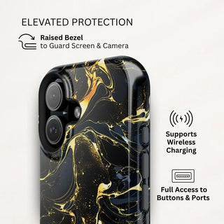 Gilded Currents - iPhone MagSafe