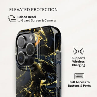 Gilded Currents - iPhone Slim