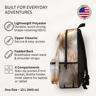 Gilded Serenity - Backpack
