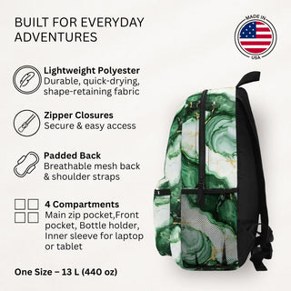 Golden Geode - Backpack