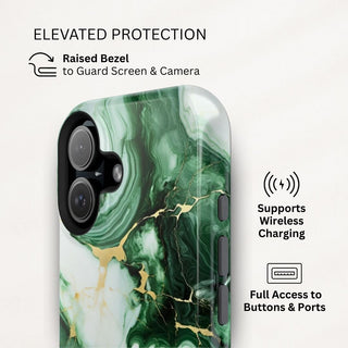 Golden Geode - iPhone Tough