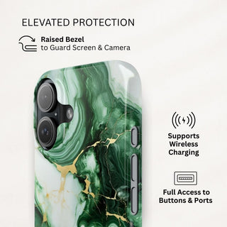 Golden Geode - iPhone Slim