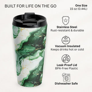 Golden Geode - Travel Mug