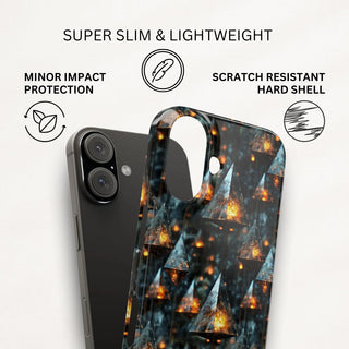 Golden Glow Pendants - iPhone Slim