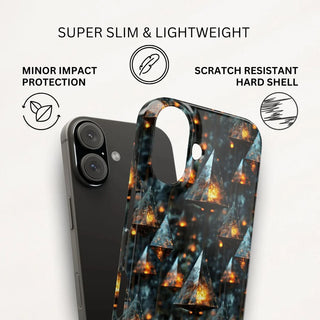 Golden Glow Pendants - iPhone Slim