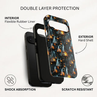 Golden Glow Pendants - Pixel Tough