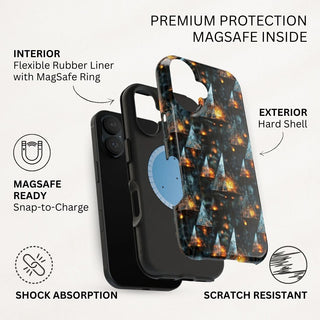 Golden Glow Pendants - iPhone MagSafe