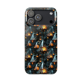 Golden Glow Pendants - iPhone Slim