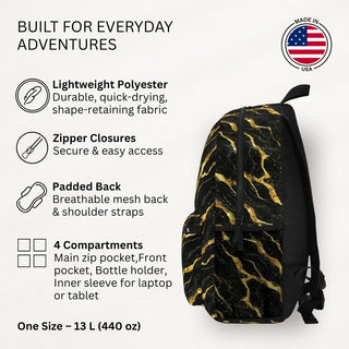 Golden Obsidian - Backpack