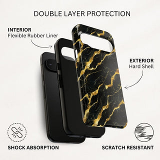 Golden Obsidian - Pixel Tough