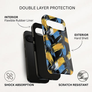 Golden Strokes - Pixel Tough