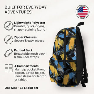 Golden Strokes - Backpack