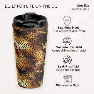 Golden Terrain - Travel Mug