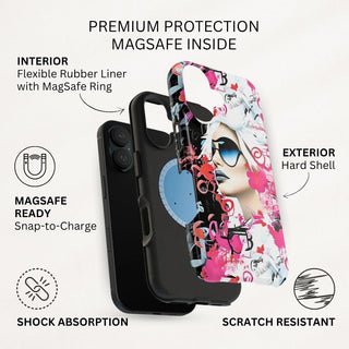Graffiti Glam - iPhone MagSafe