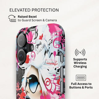 Graffiti Glam - iPhone Slim