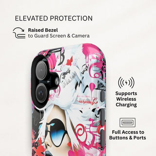 Graffiti Glam - iPhone Tough