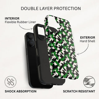 Green Mirage - iPhone Tough