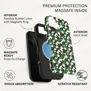 Green Mirage - iPhone MagSafe