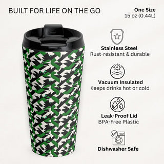 Green Mirage - Travel Mug
