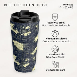 Halftone Horizon - Travel Mug