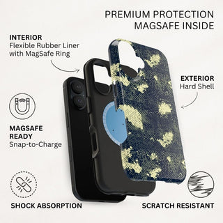 Halftone Horizon - iPhone MagSafe