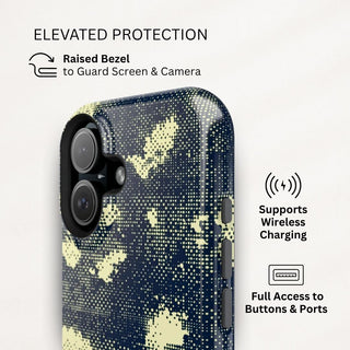 Halftone Horizon - iPhone Tough