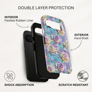 Iridescent Bloom - Pixel Tough