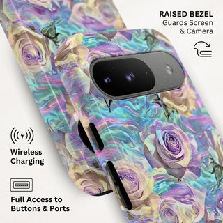 Iridescent Bloom - Pixel Tough