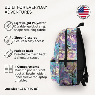 Iridescent Bloom - Backpack