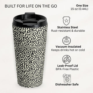 Maze Flow - Travel Mug