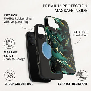 Midnight Cascade - iPhone MagSafe