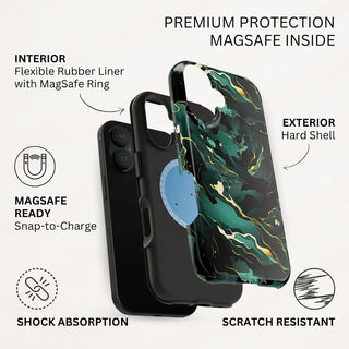 Midnight Cascade - iPhone MagSafe