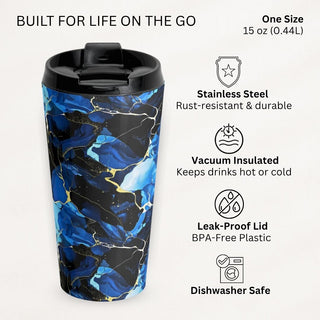 Midnight Currents - Travel Mug