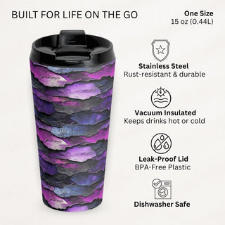 Midnight Mirage - Travel Mug