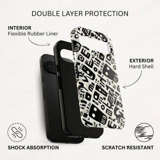 Monochrome Echoes - Pixel Tough