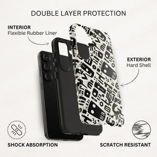 Monochrome Echoes - Galaxy Tough