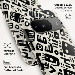 Monochrome Echoes - Pixel Tough