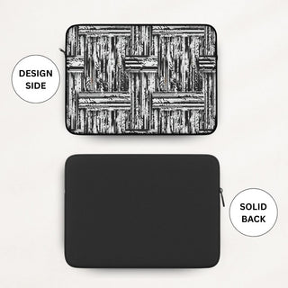 Monochrome Grunge - Laptop Sleeve