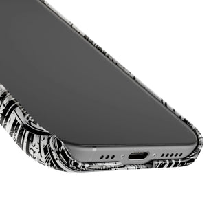 Monochrome Grunge - iPhone Slim