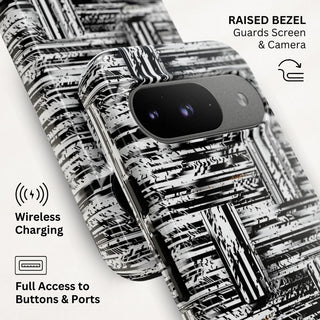 Monochrome Grunge - Pixel Tough