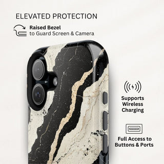 Monochrome Rift - iPhone Tough