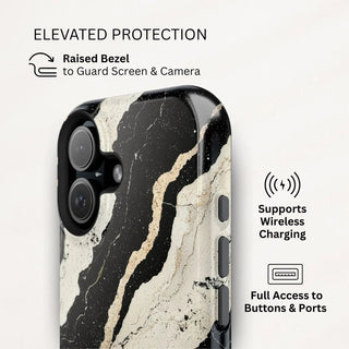 Monochrome Rift - iPhone MagSafe