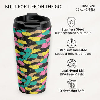 Mosaic Pop - Travel Mug