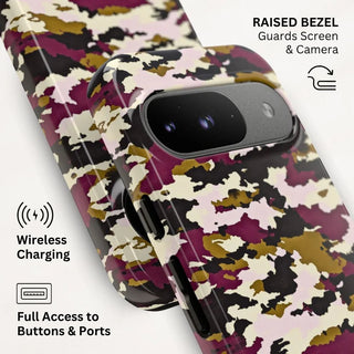 Mulberry Camouflage - Pixel Tough