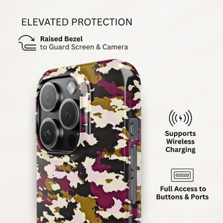 Mulberry Camouflage - iPhone Slim