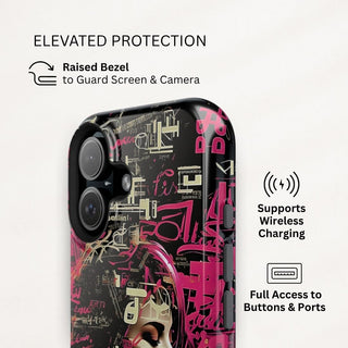 Neon-Lit Silhouette - iPhone Tough